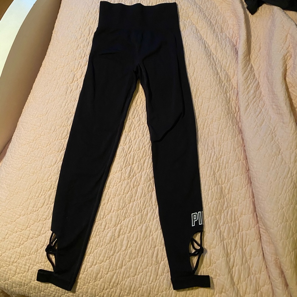 Pink leggings